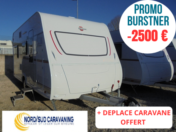 caravane Burstner premio plus 440 tk vue extérieure