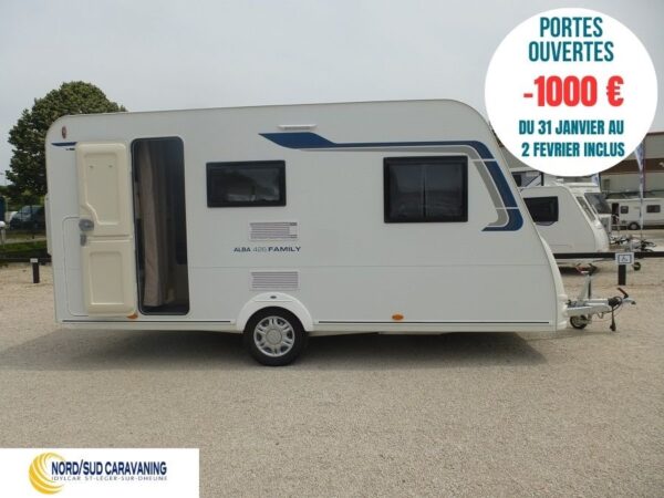 caravelair alba 426 family vue extérieure