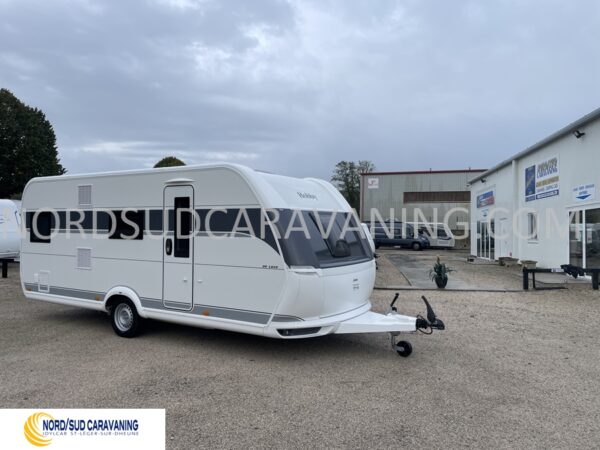 caravane hobby de luxe 545 KMF vue extérieure