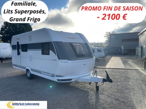 hobby 490 KMF de Luxe vue extérieure