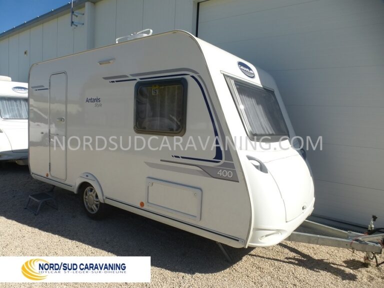 caravane caravelair antares style 400 vue extérieure