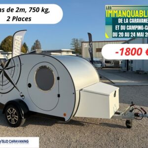 MISS DROP Série Limitée "THE FRENCH TOUCH" MINI CARAVANE TEAR DROP