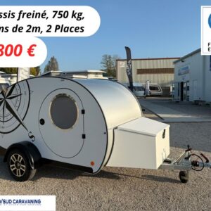 PROMO MISS DROP Série Limitée "THE FRENCH TOUCH" MINI CARAVANE TEAR DROP
