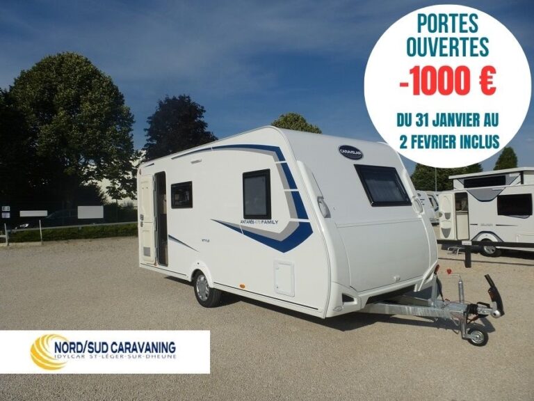 caravelair antares style 476 vue extérieure