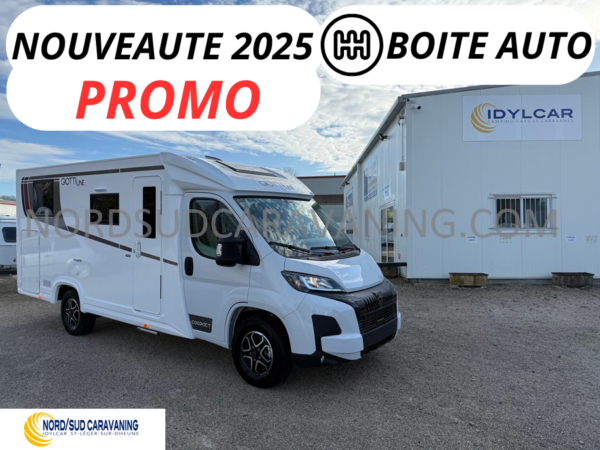 CAMPING CAR PROFILE GIOTTILINE COMPACT C66 VUE EXTERIEURE