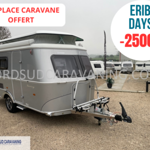 caravane surbaissée eriba touring 530 légend vue extérieure