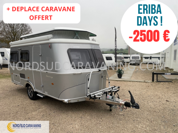 caravane surbaissée eriba touring 530 légend vue extérieure