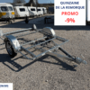 REMORQUE CHASSIS NU 2M