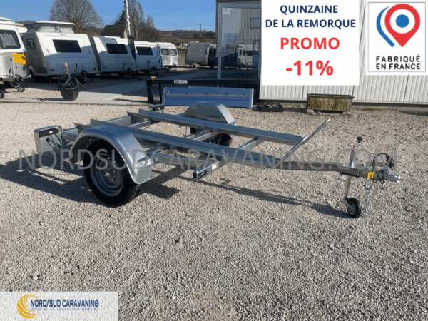 REMORQUE PORTE 2 MOTOS