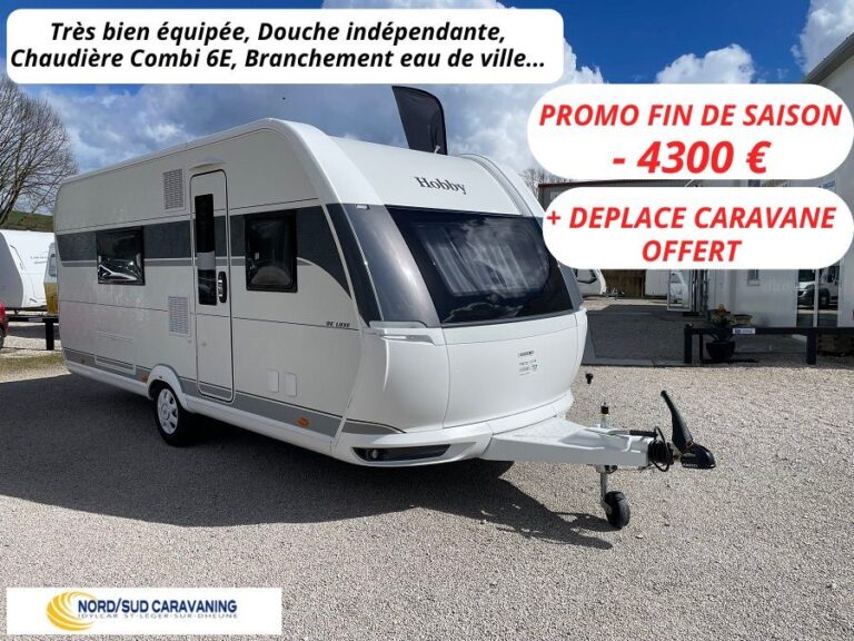 Hobby 495 WFB de luxe vue extérieure