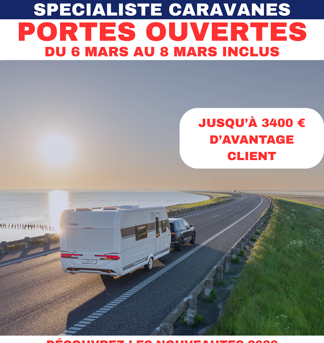 PORTES OUVERTES DU VENDREDI 6 MARS AU DIMANCHE 8 MARS INCLUS