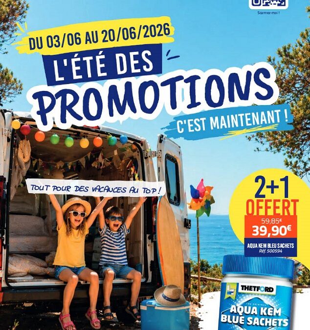 PROMOS ACCESSOIRES du 3 Juin au 20 Juin inclus